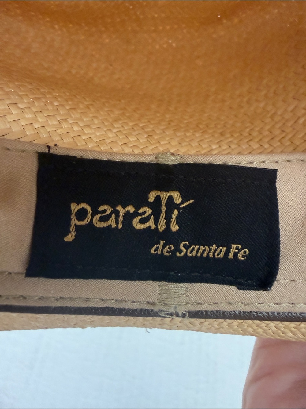 Women's Tan Straw Sandal from Santa Fe